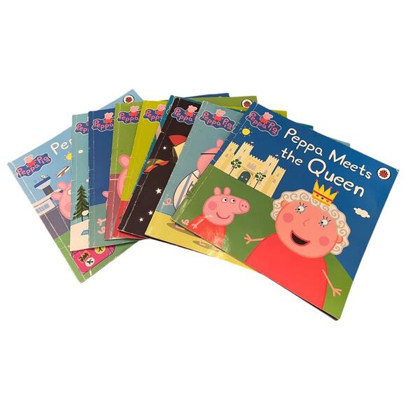 Peppa Pig Set of 9 Paperback Books Ladybird Books - Picture 12 of 12